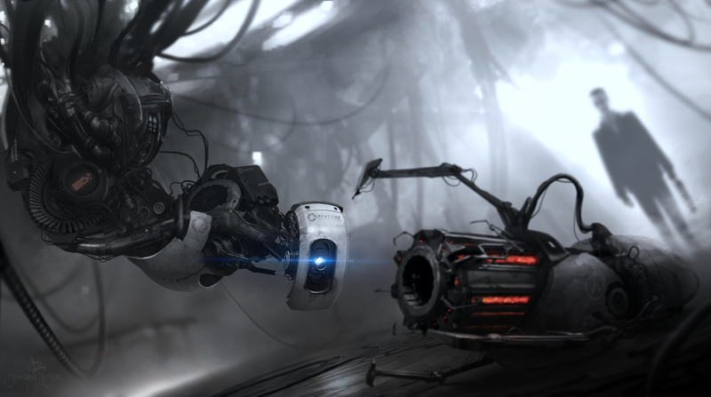 Illustration for article titled Half-Life Art is Thinking With Portals